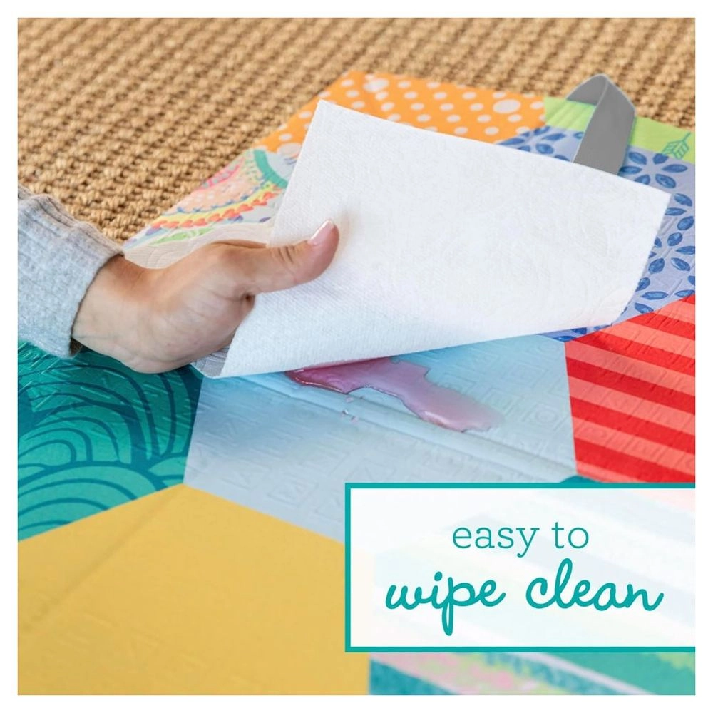 Foldable Soft Foam Mat - boho 0 Months