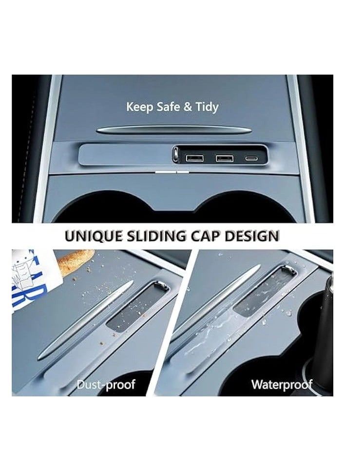 USB Hub - Tesla Model 3/Y 4-in-1