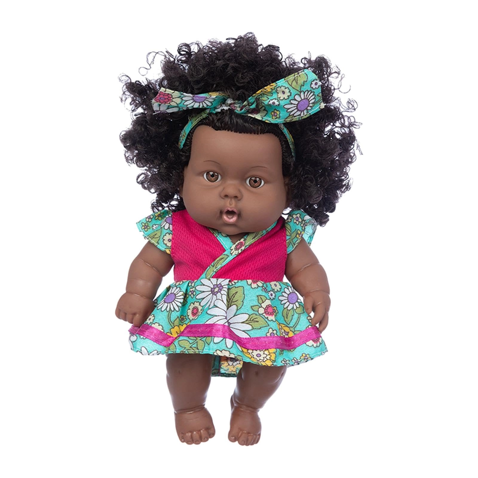 LOOM TREE Baby Doll - 30Cm Vinyl Silicone Black