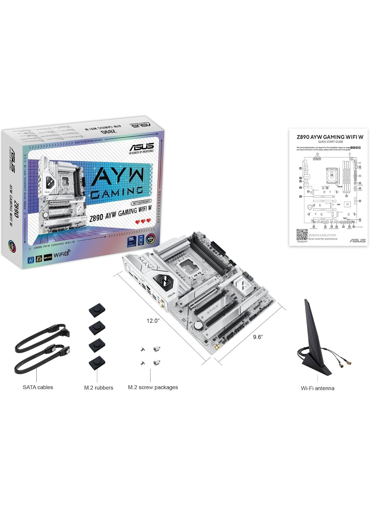 Z890 AYW - DDR5 PCIe 5.0 Wi-Fi 7