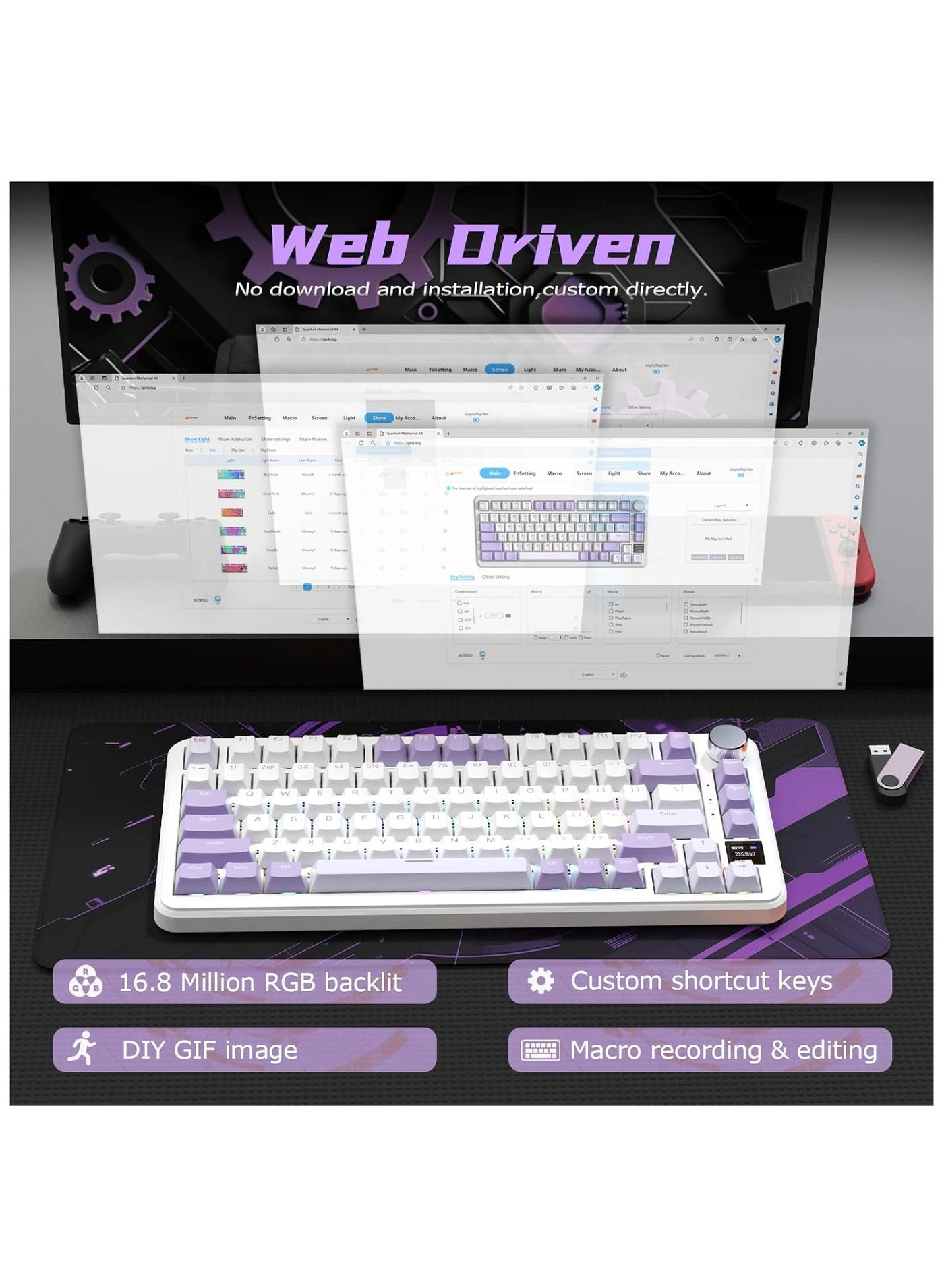 AK820PRO - EN Wired/Wireless