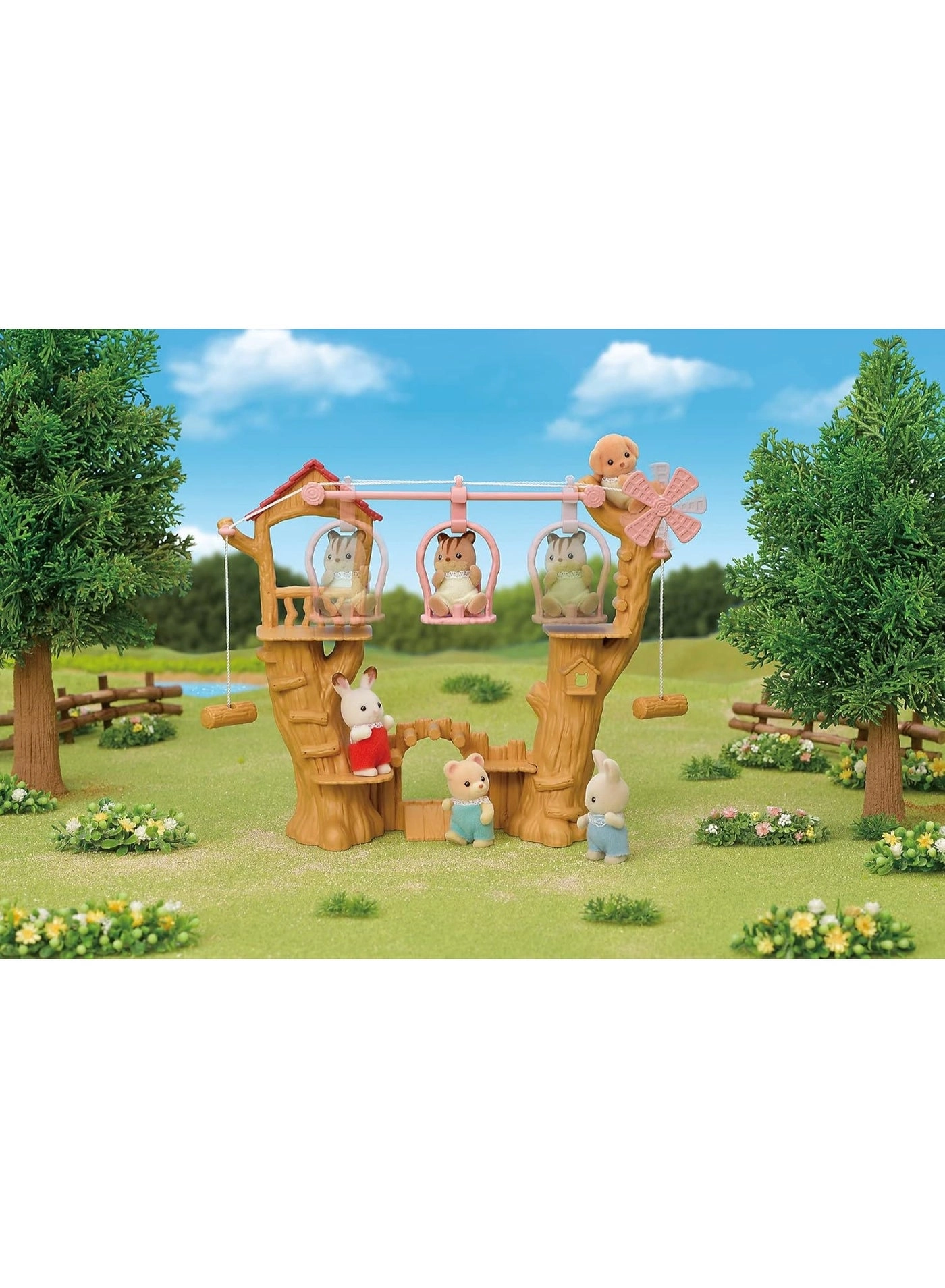 Babies Ropeway Park - Multicolor Slides Swings