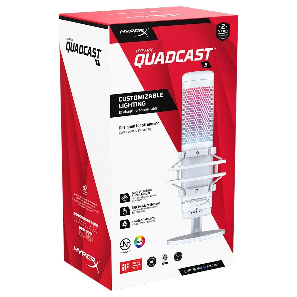 QuadCast S USB Microphone