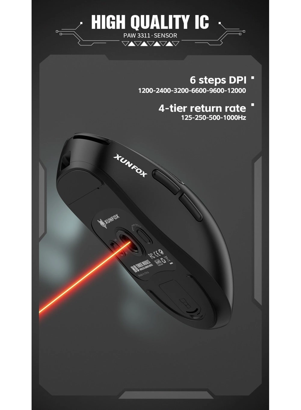 H8 - 2.4G Bluetooth Wired