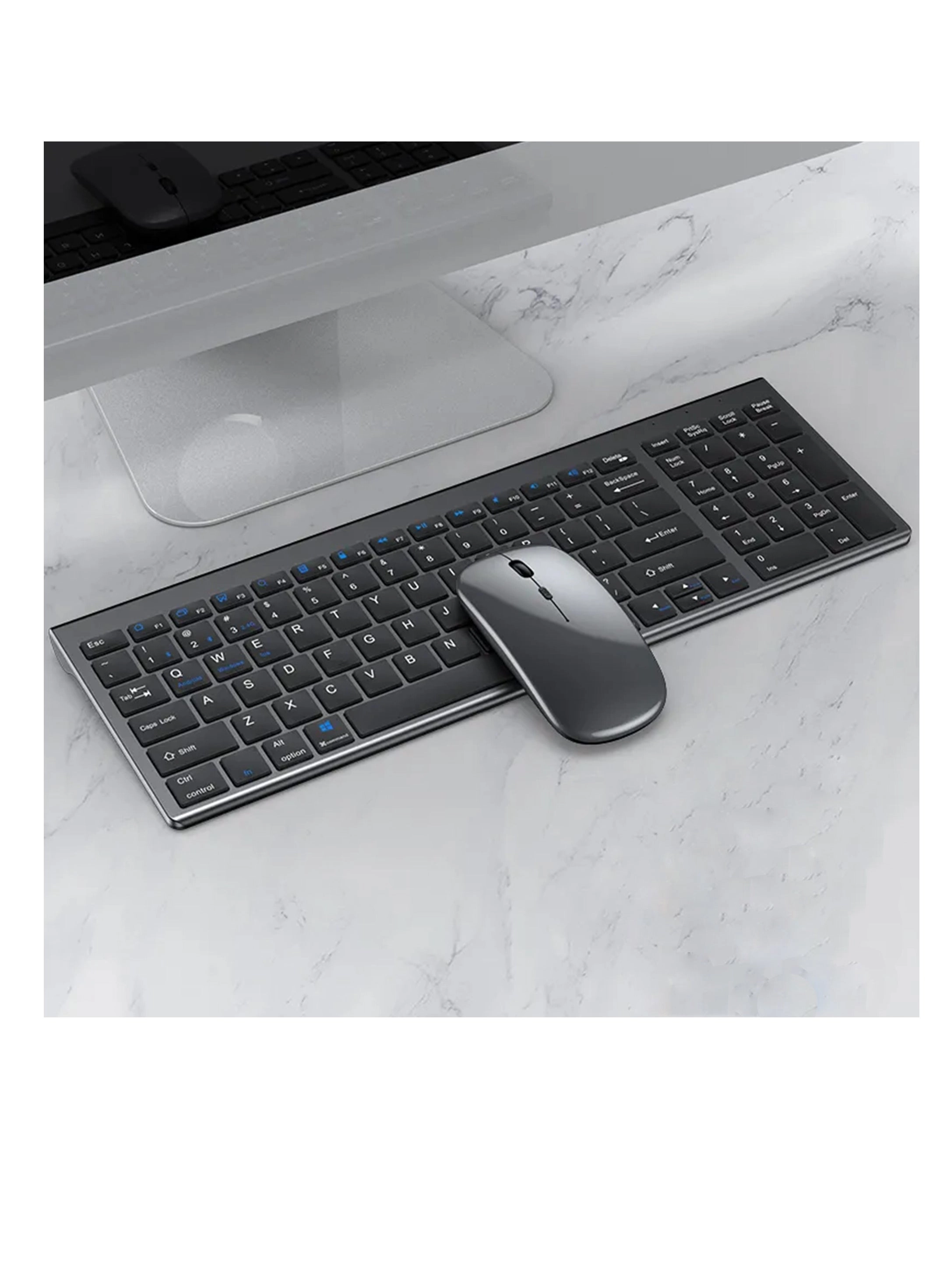 Keyboard + Mouse - EN Wireless