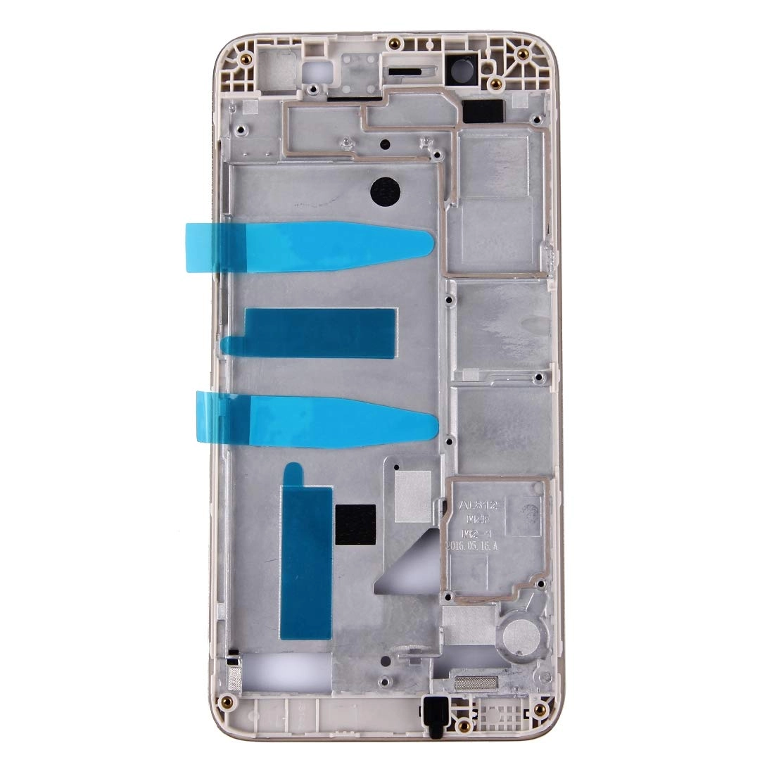 Honor 8 Lite / P8 lite 2017 Front Housing LCD Frame Bezel Plate - Black