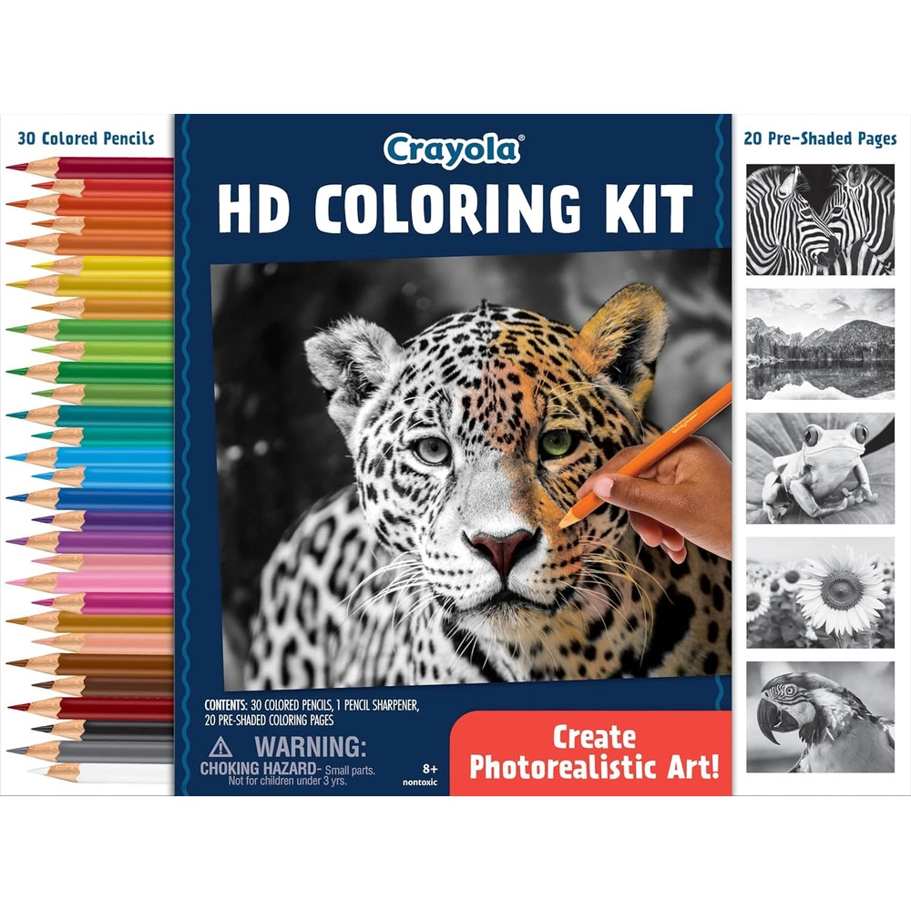 Crayola Hd Coloring Kit - 30 piece(s) 20 piece(s)