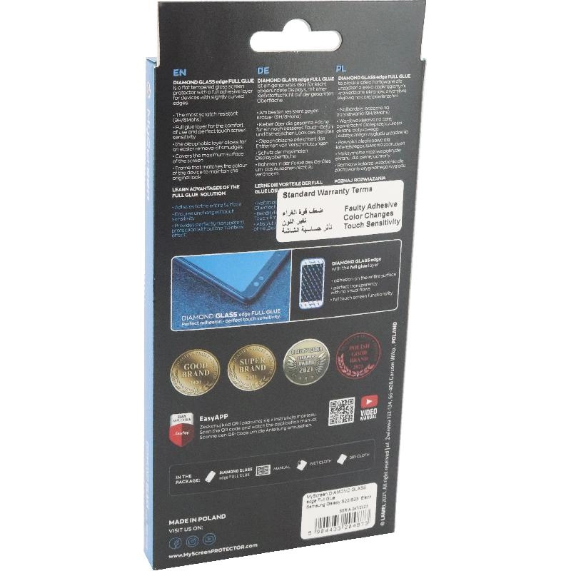 Diamond Glass - Full Glue 9H For Samsung Galaxy S22/S23