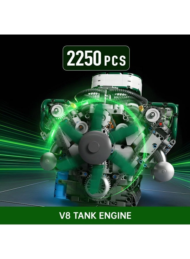 V8 Engine (MK10182) - 2250PCS Battery Motor
