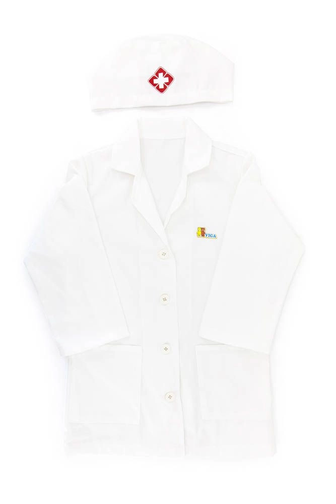VIGA Little Doctor Uniform & Hat - 2 pcs (SW-44575)