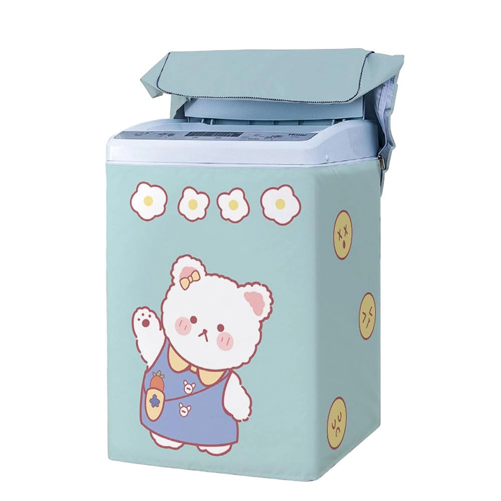Odot Top Load Washing Machine Cover - S-52x88x53cm Cherry Cat