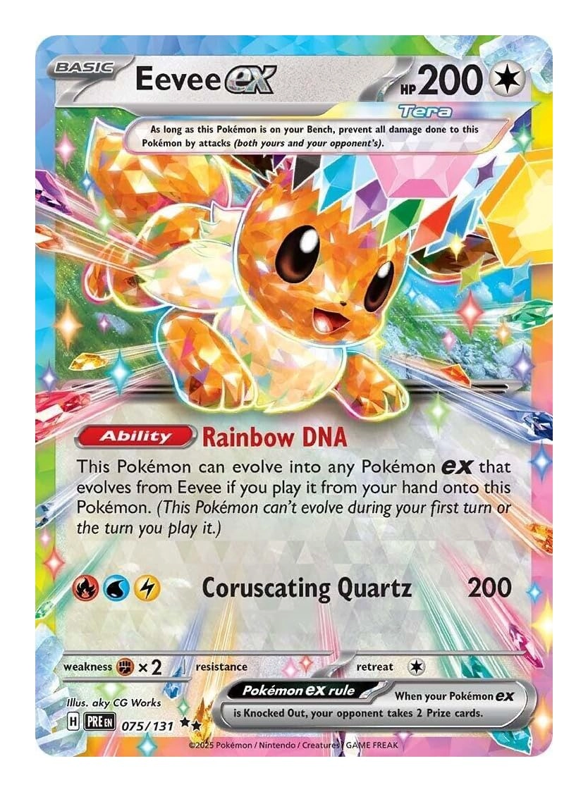 Pokémon Pokemon Eevee ex 075/131 - 1 Count