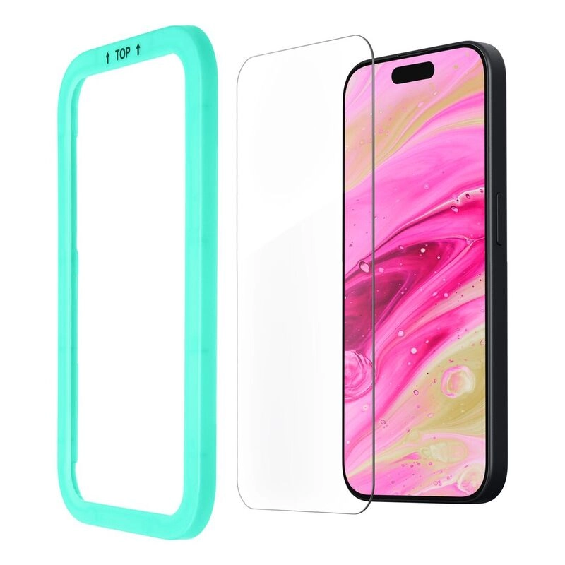 Clear Tempered Glass Screen Protector for iPhone 16 Pro