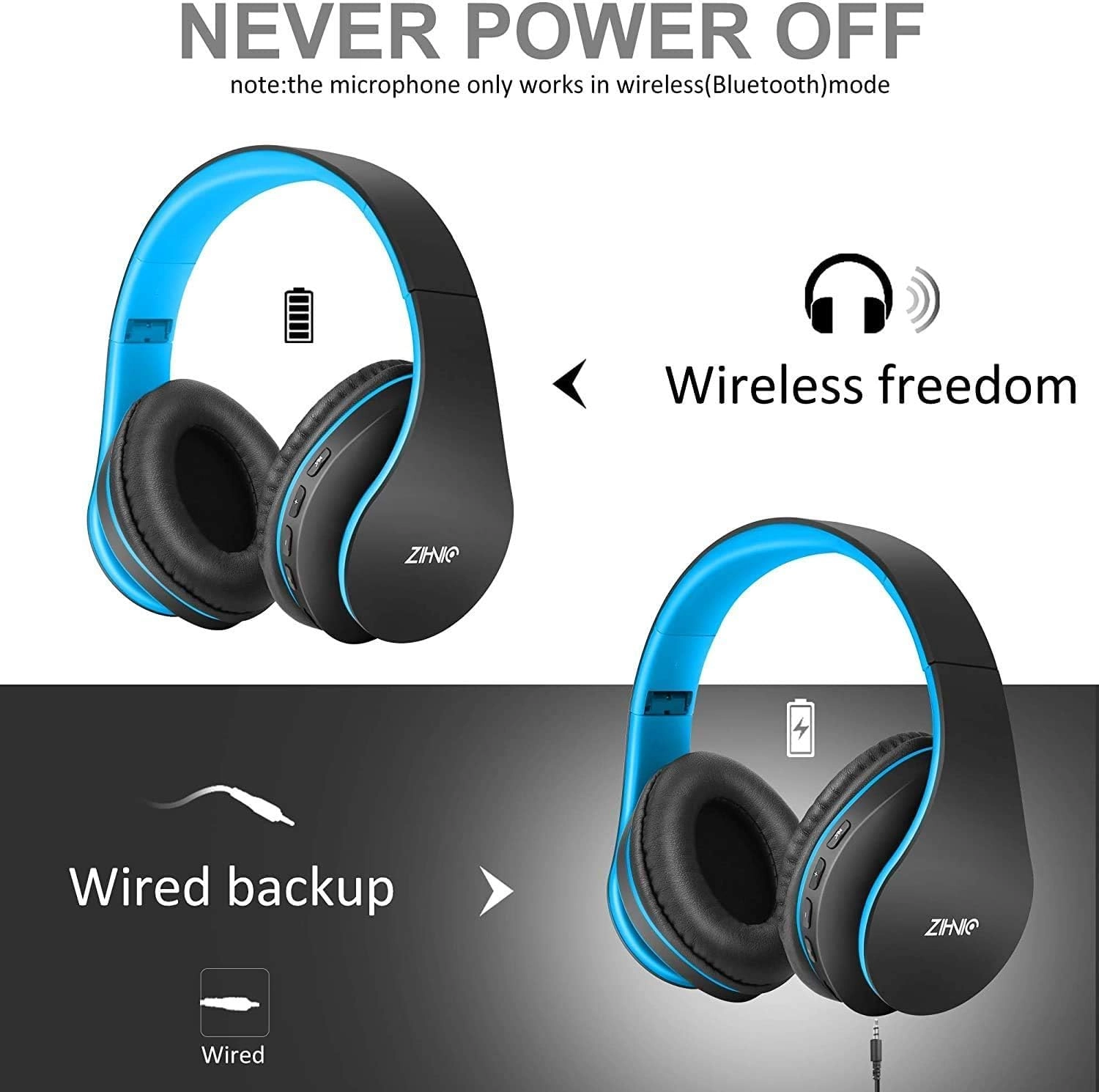 WH-816 Wireless Headphone