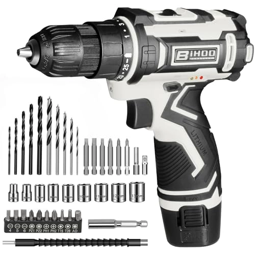 Cordless Drill - 20v 2000mah 25+1 Torque