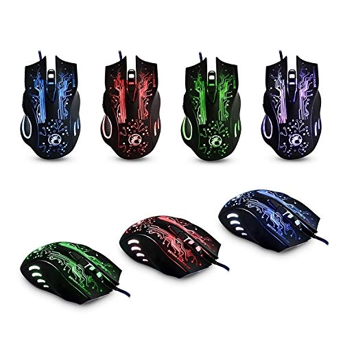 V17 Wired Gaming Mouse - USB