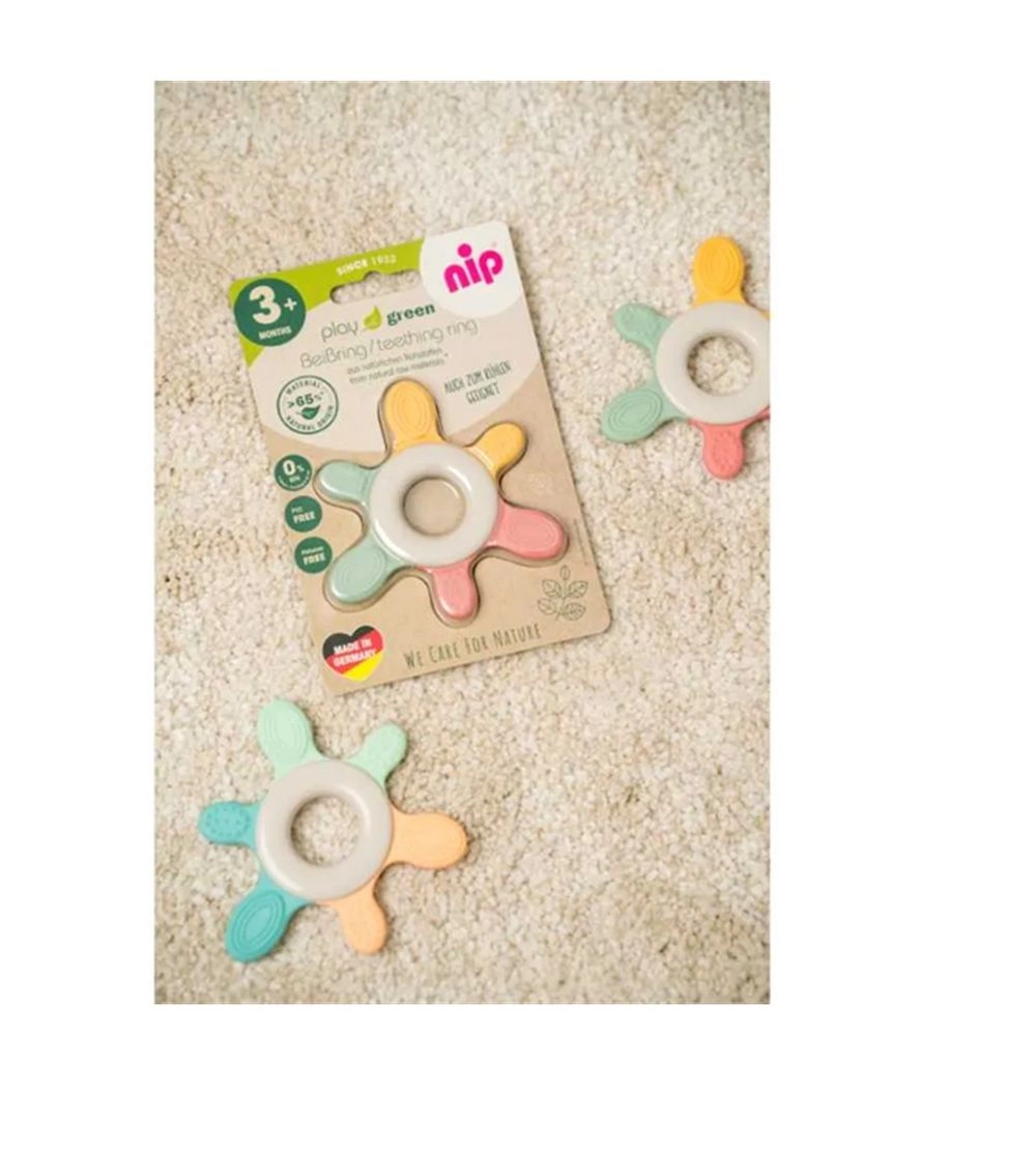 Play Teething Ring - Multi Colour 3 Months