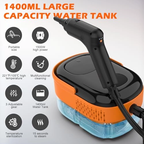 Steam Cleaner - 1.69 Quarts