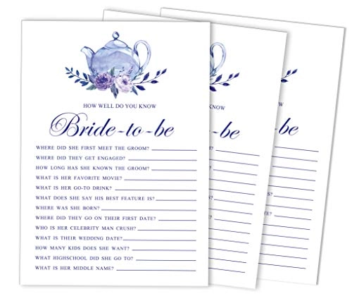 How Well Do You Know The Bride - 50 piece(s)