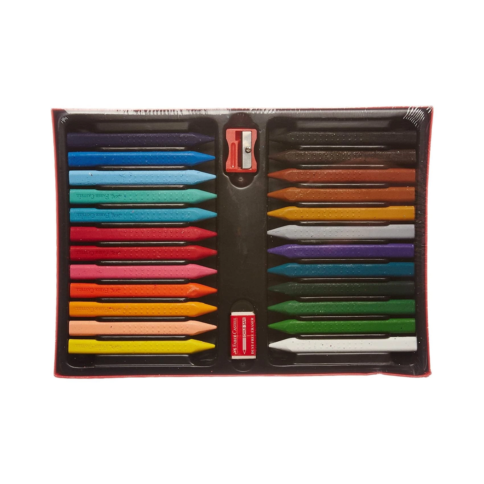 Grip Erasable Crayons - 24 Colours