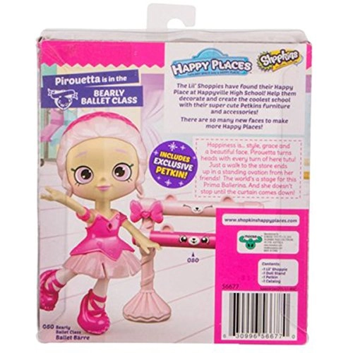 Happy Places Lil Shoppie Pack Pirouetta - Bearly Ballet Class (56677)