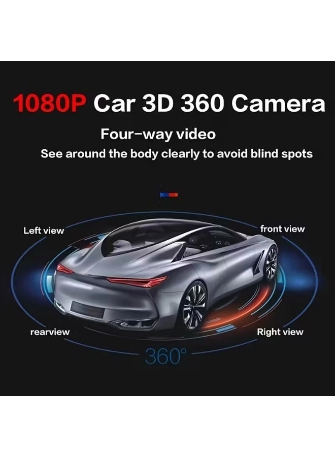 360 Degree Panoramic Bird View Surround System - Night vision AHD 720P/ 2K 1080P