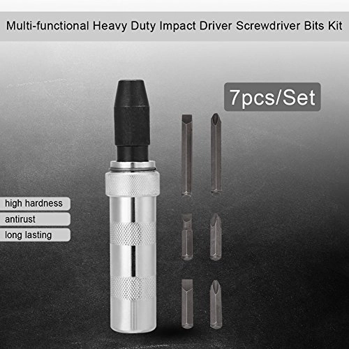 Impact Screwdriver - Slotted and Phillips Screwdriver Set