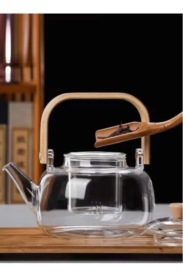 Borosilicate Glass Teapot - borosilicate glass 1000ml