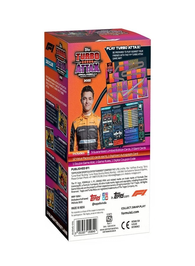 F1 Turbo Attax - 126 pcs