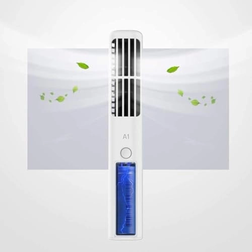 Small air conditioner Fan - Rechargeable Mini Handheld White