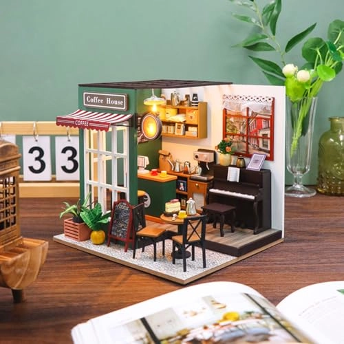 DIY House Craft Kit - Without Dust Cover Paper Wood