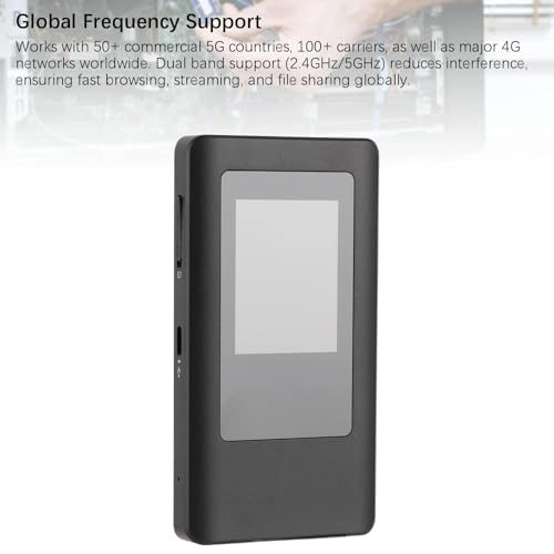 5G Mobile Hotspot - 5G WiFi6 2.77Gbps