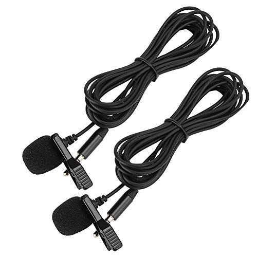 0h7ytdrgep 3.5mm-Mini-Jack Microphone 2PCS
