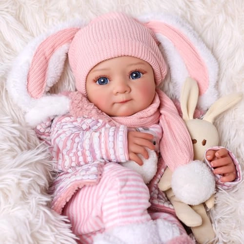 Bettie Reborn Dolls - 43.18 x 17.78 x 12.7 cm Vinyl Ages 3+