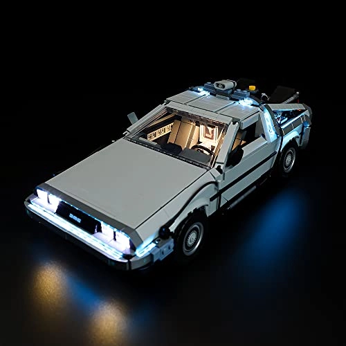 LED Light Kit for Back to The Future - Lego 10300