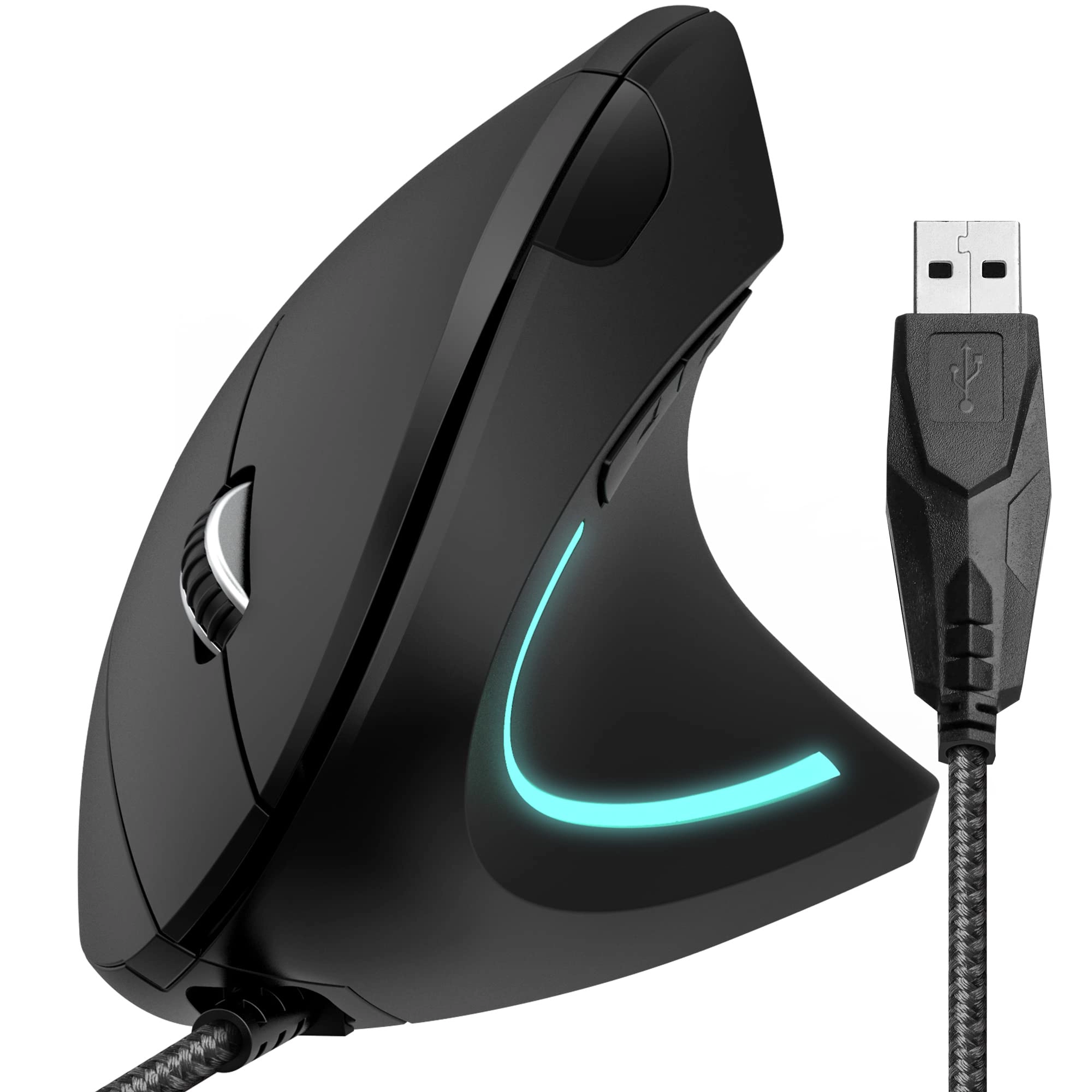 Delton Ergonomic 12 Vertical Mouse - USB