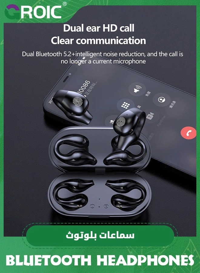 Clip-on Wireless Earbuds