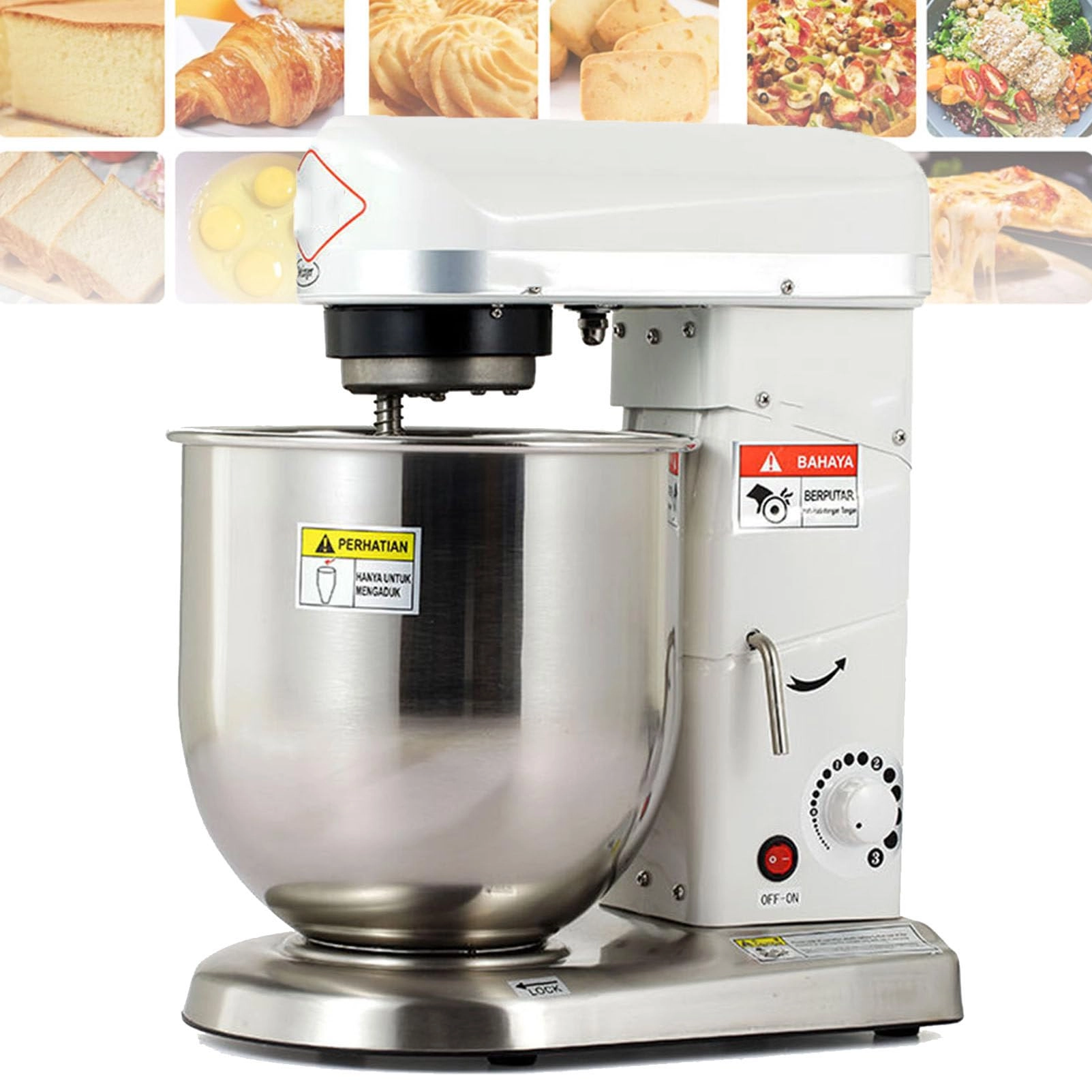 Commercial Stand Mixer - 10L 500W