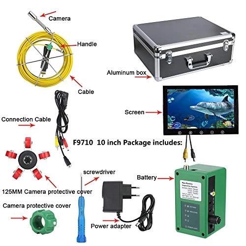 Drain Pipe Sewer Inspection System - 30M 22mm