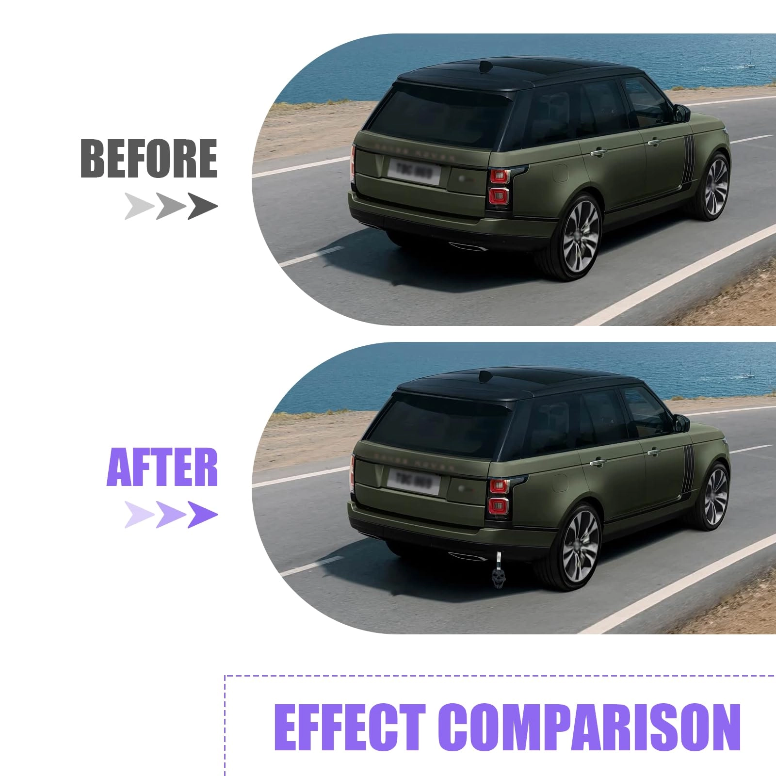 Skull Car Drift Charm