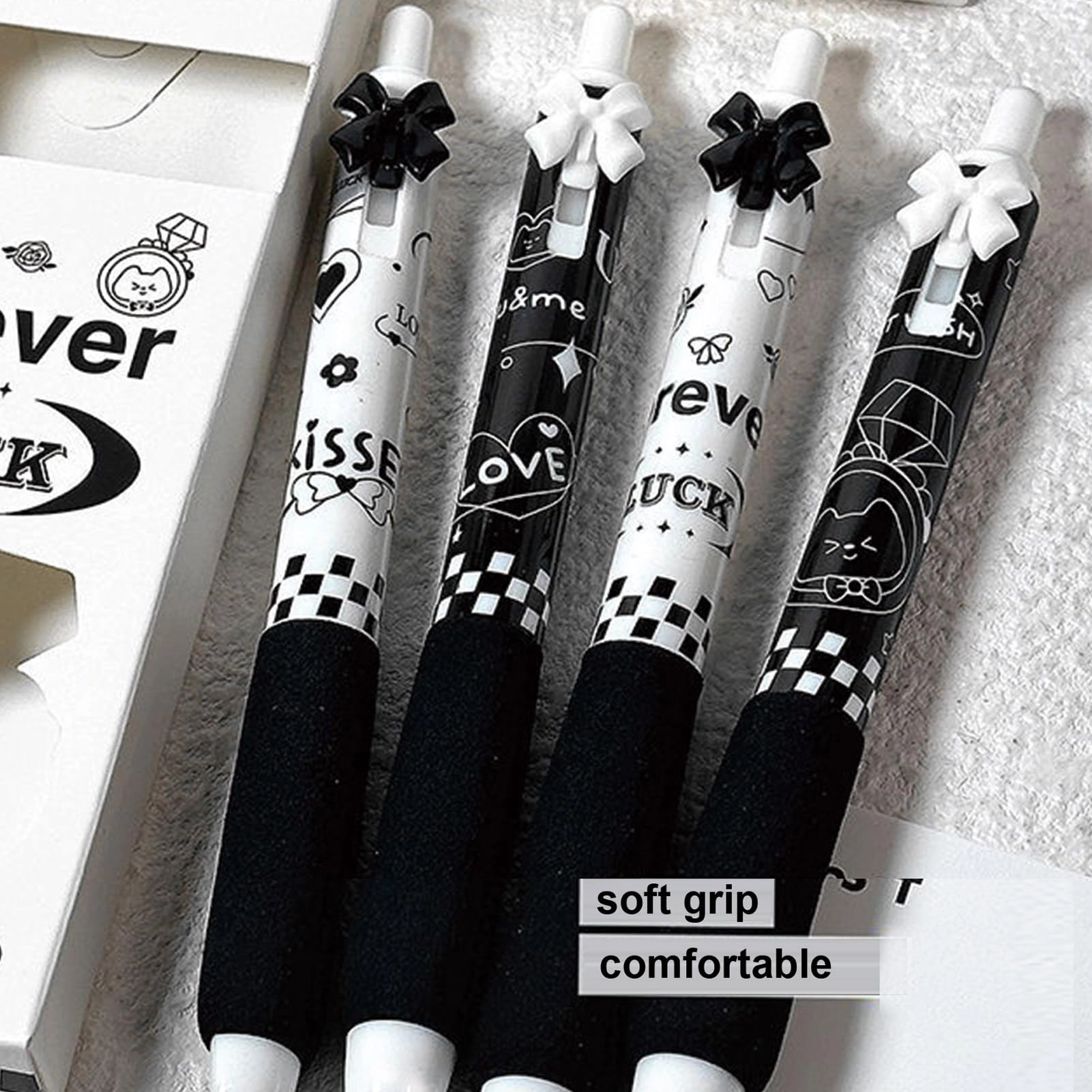 Cute Gel Pen - 4Pcs 0.5mm