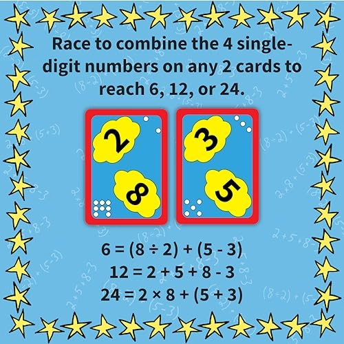 6, 12, 24 Math - 9 years and up