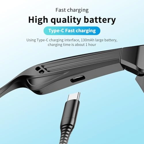 Sports Smart Glasses - Color-Changing UV400 Bluetooth 5.3