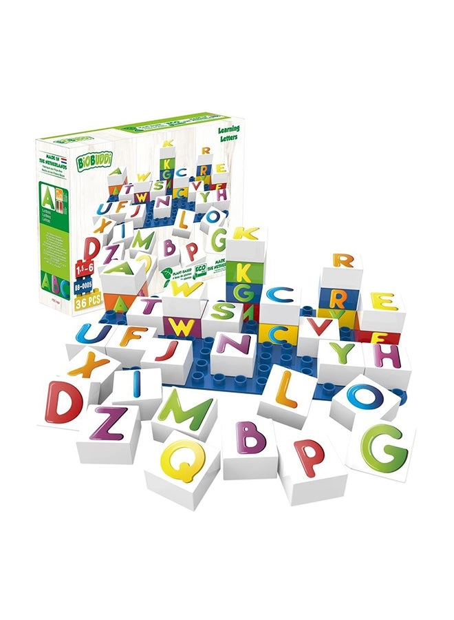 BiOBUDDi Learning Letters - 3+ Years 36 pieces