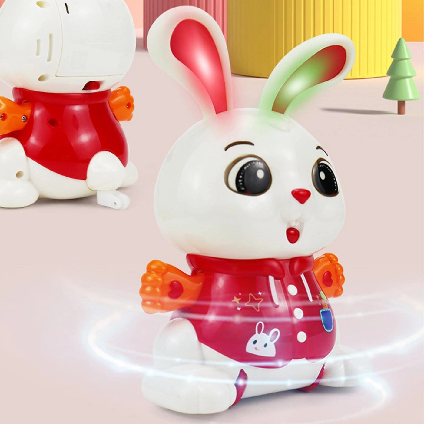 Alomejor Dancing Bunny - 360 Rotation Lights Music - 18 months to 36 months