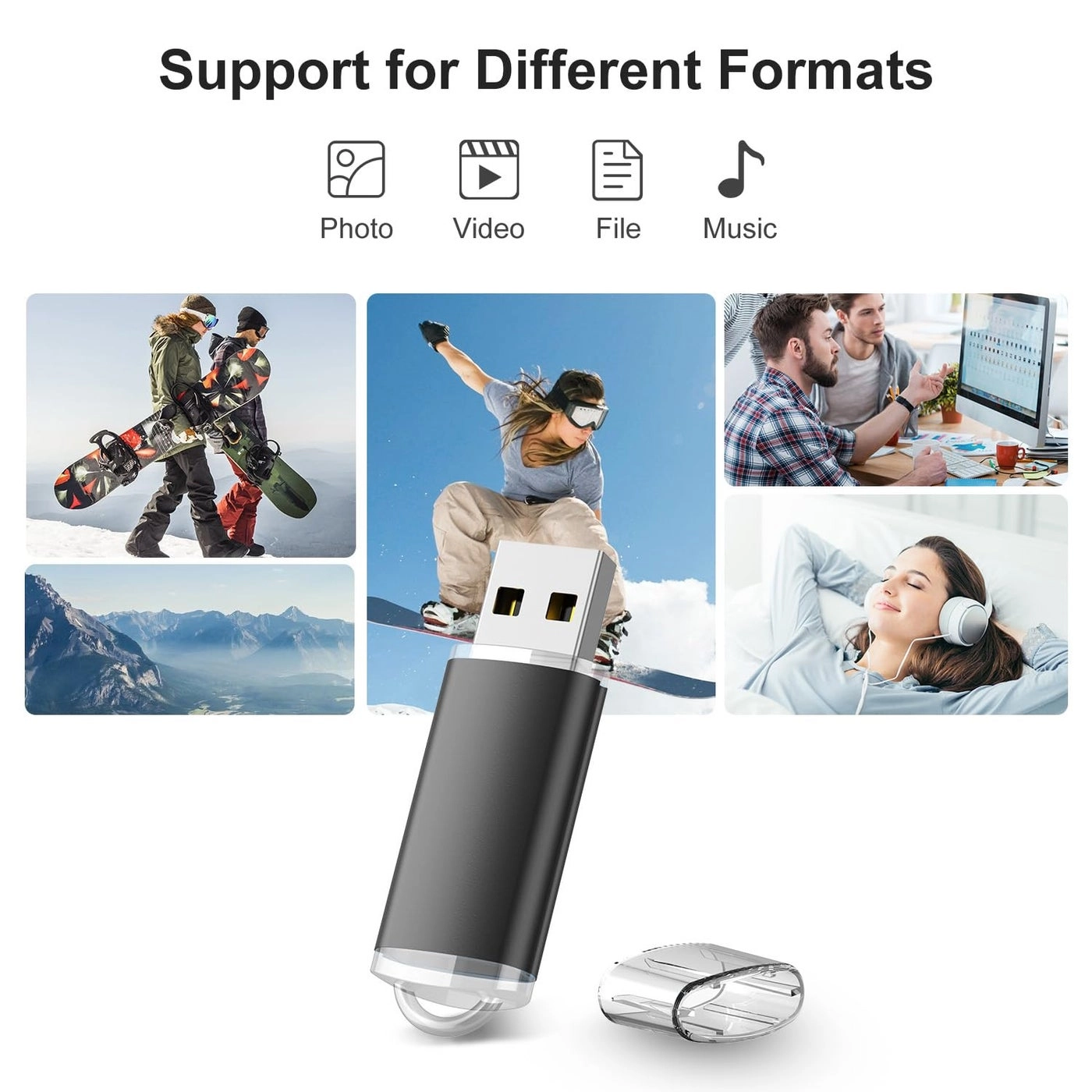 USB Flash Drive - USB 2.0 16GB Bundle