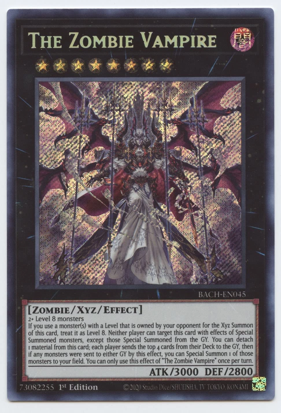 Yu-Gi-Oh! The Zombie Vampire BACH-EN045