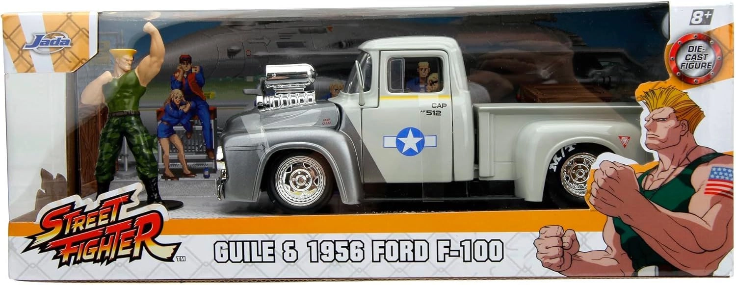 1956 Ford Pickup + Guile (sim-253255057)