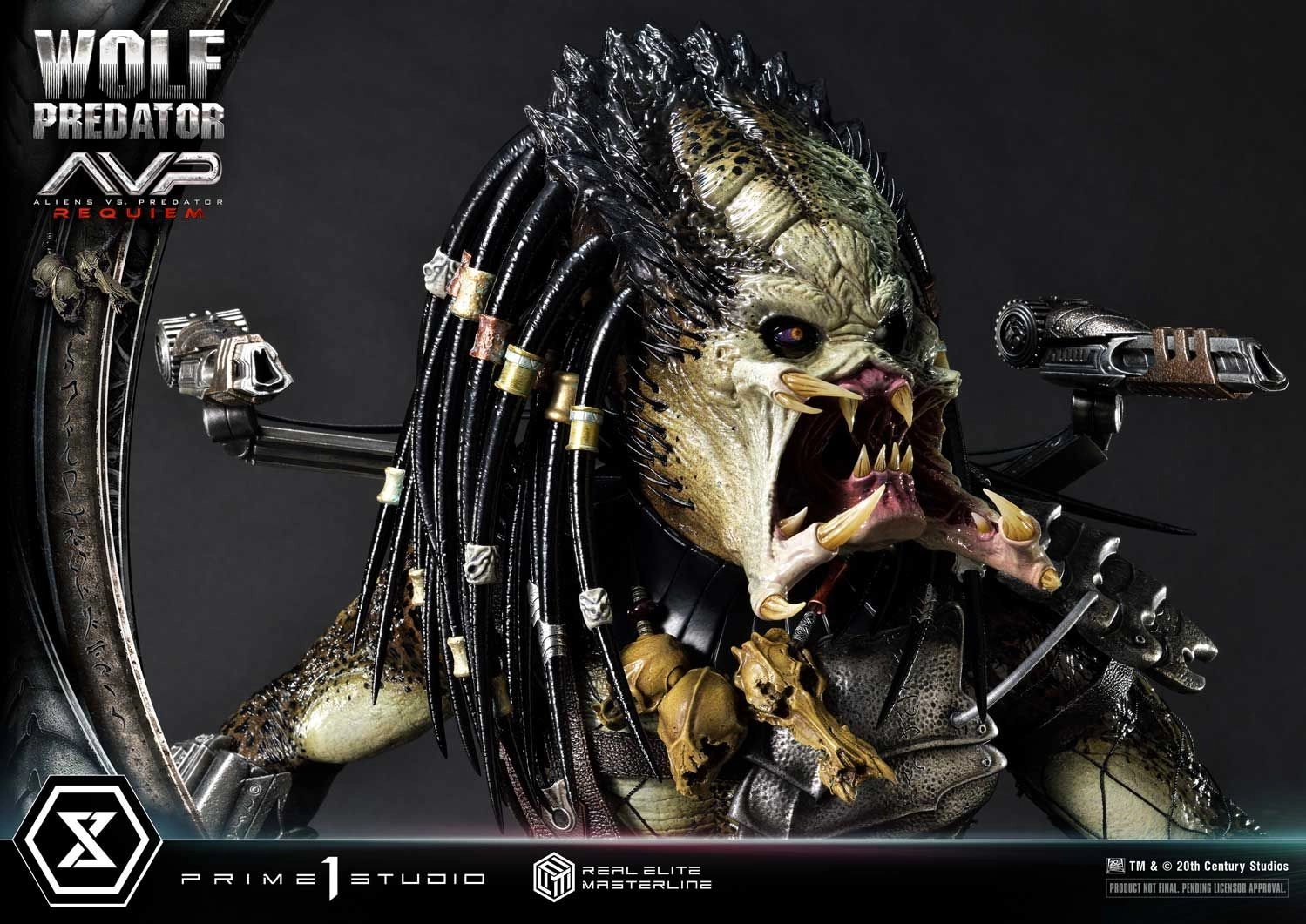 Requiem Wolf Predator - Aliens vs Predator - H:95cm