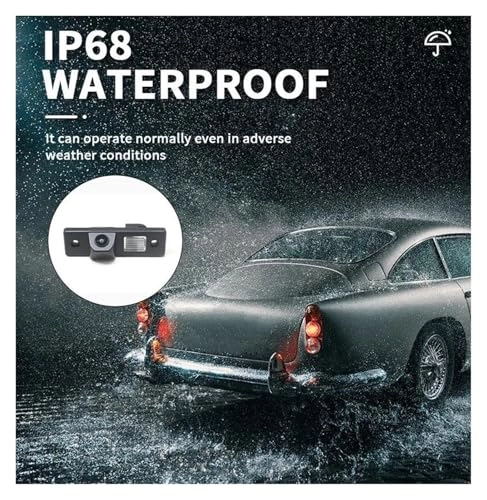 Car Rear View Camera - Night Vision Wired or Wireless 1280 x 720 Pixels